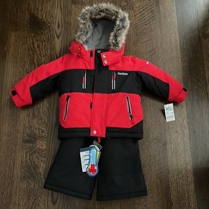 OshKosh 2 piece Snowsuit with Hat & Neck-warmer